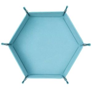 Sky Blue - Hexagonal Dice Tray - Small