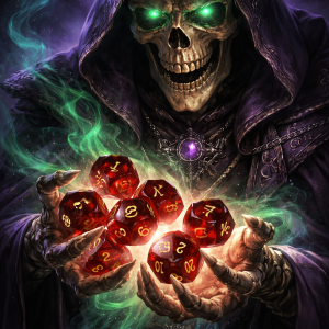 clear prism dice, glass dice