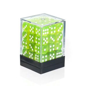 36 transparent light green d6, nurgle dice, warhammer dice