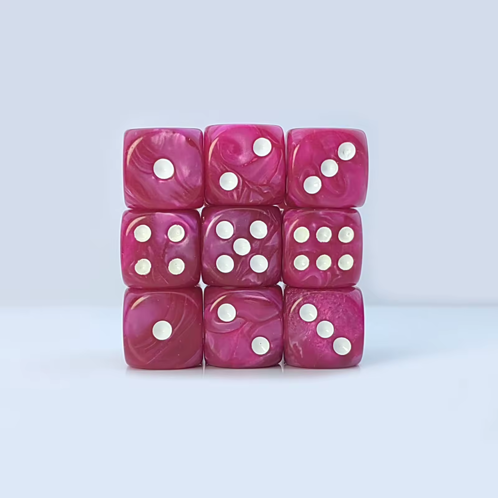 Rose Red Marble, 16mm, D6
