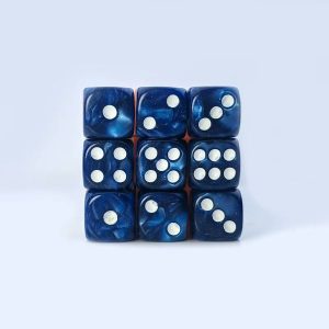 marble blue 16mm d6